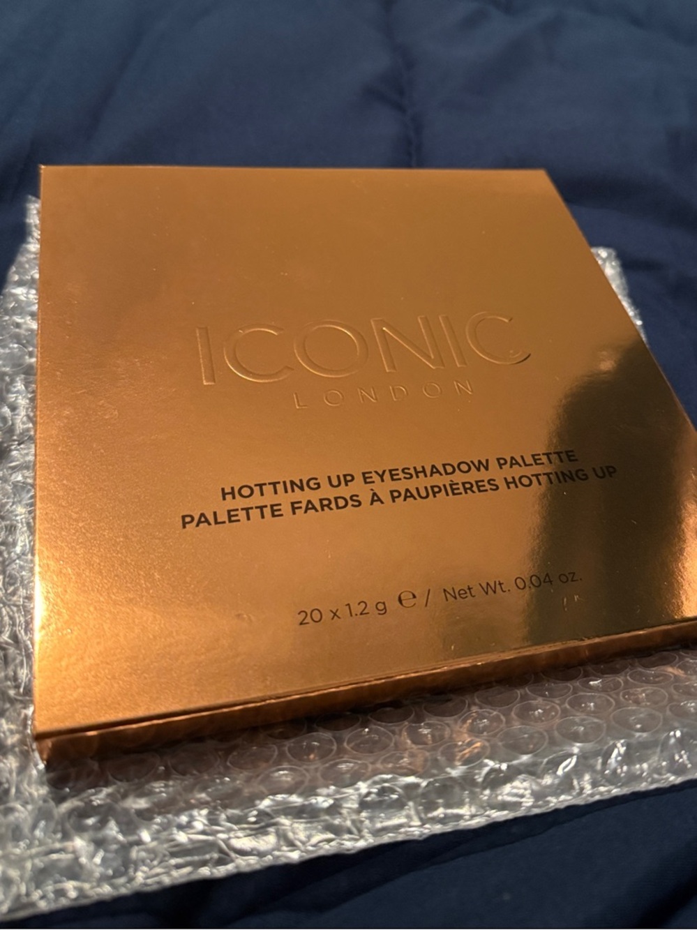 ICONIC London Hotting Up Eyeshadow Palette – Metallic Copper